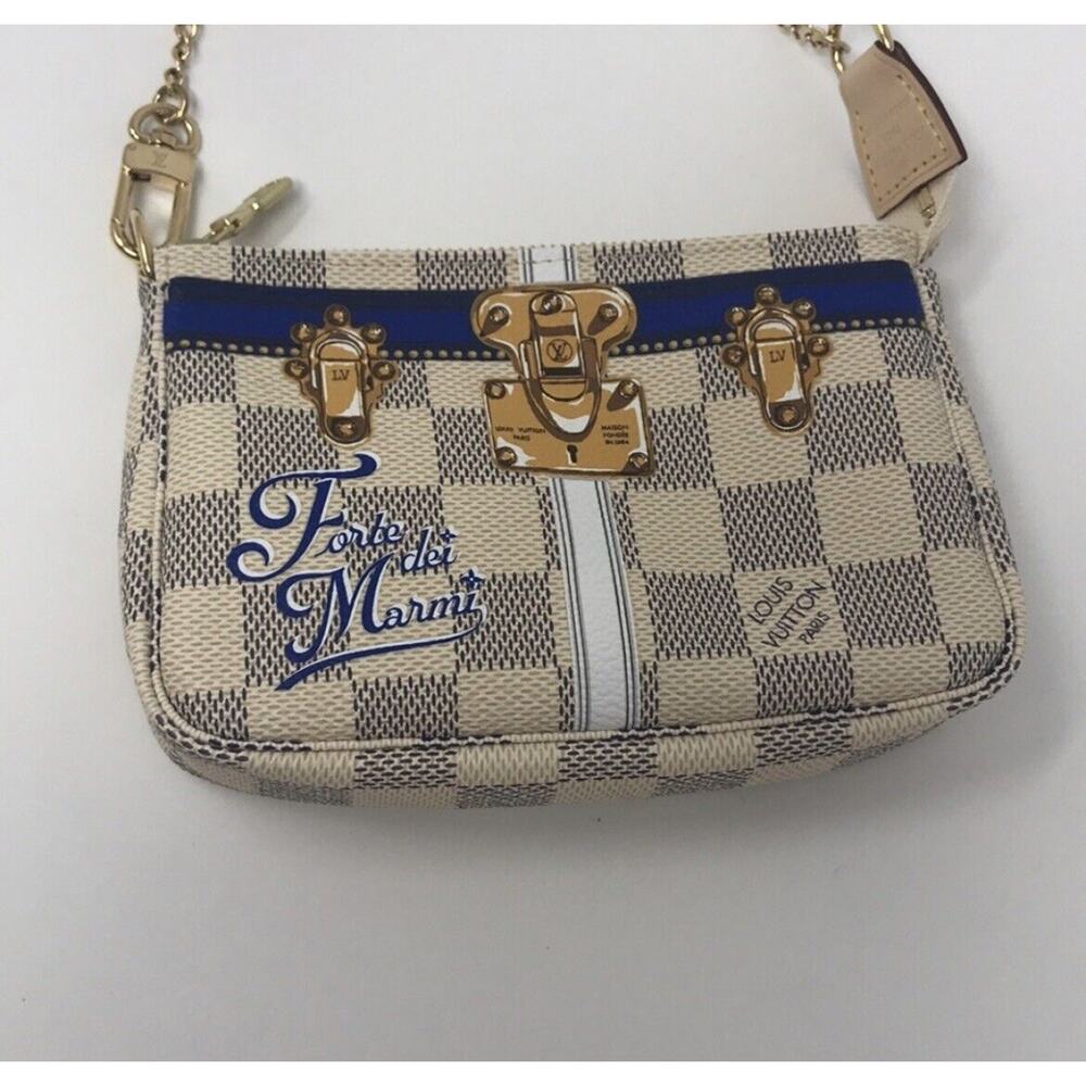 MINI POCHETTE LOUIS VUITTON FORTE DE MARMI LIMITED EDITION D. Azur - Picture 5 of 13